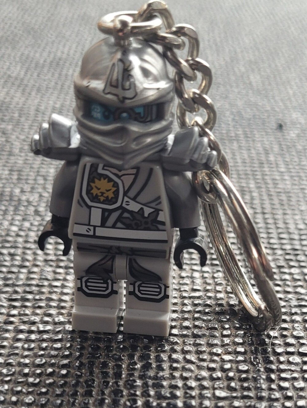 LEGO 851352 Ninjago Titanium Zane Keychain Minifigure